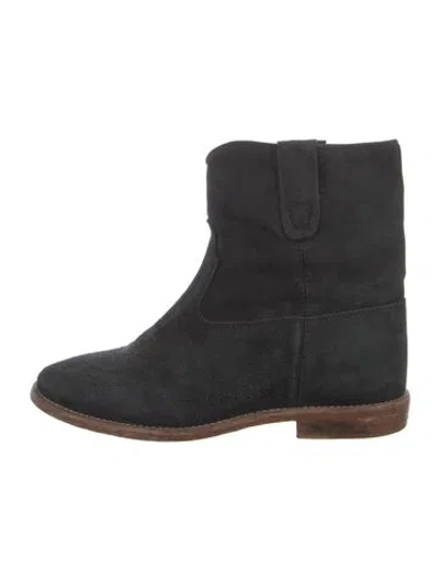 Pre-owned Isabel Marant Suede Boots In Blue