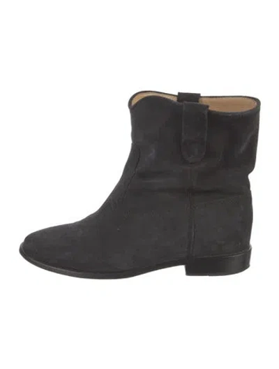 Pre-owned Isabel Marant Suede Boots In Blue