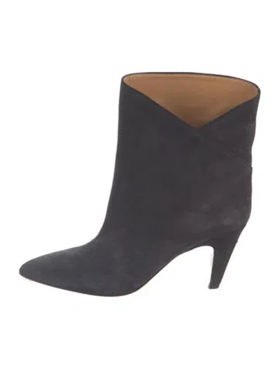 Pre-owned Isabel Marant Suede Boots In Blue