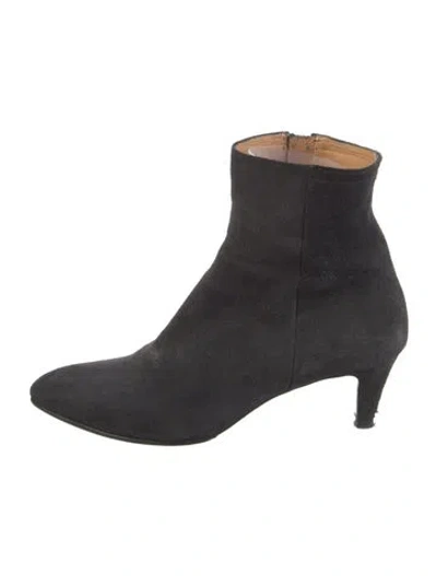 Pre-owned Isabel Marant Suede Boots In Blue