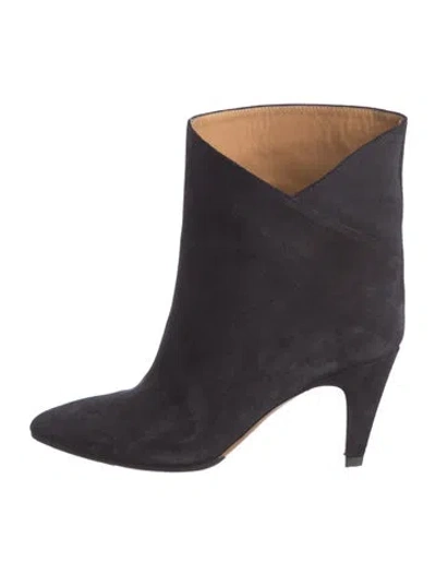 Pre-owned Isabel Marant Suede Boots In Blue