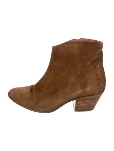 Pre-owned Isabel Marant Suede Boots In Brown