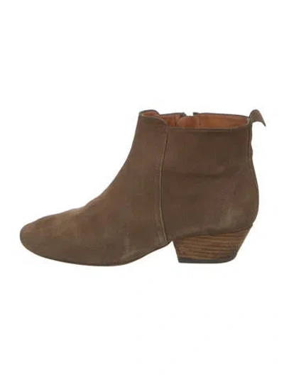 Pre-owned Isabel Marant Suede Boots In Brown