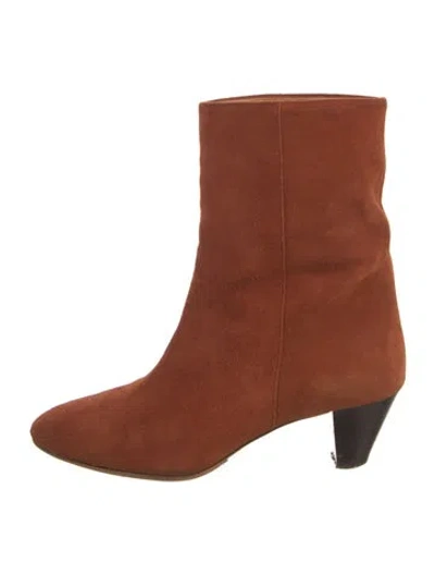 Pre-owned Isabel Marant Suede Boots In Brown