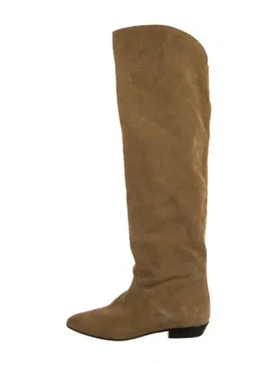 Pre-owned Isabel Marant Suede Boots In Brown