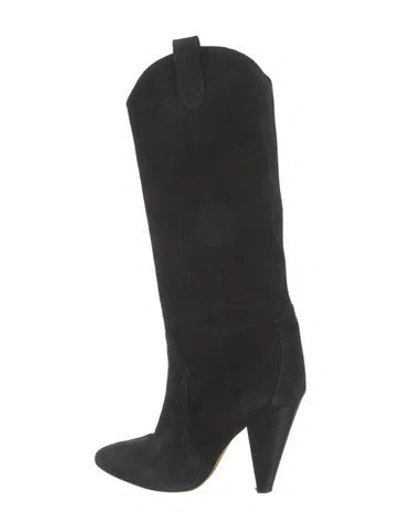 Pre-owned Isabel Marant Suede Boots In Gray