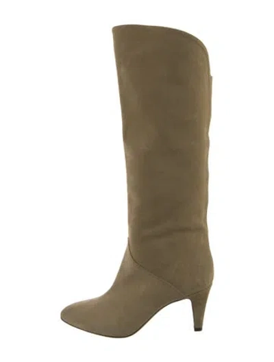 Pre-owned Isabel Marant Suede Boots In Green