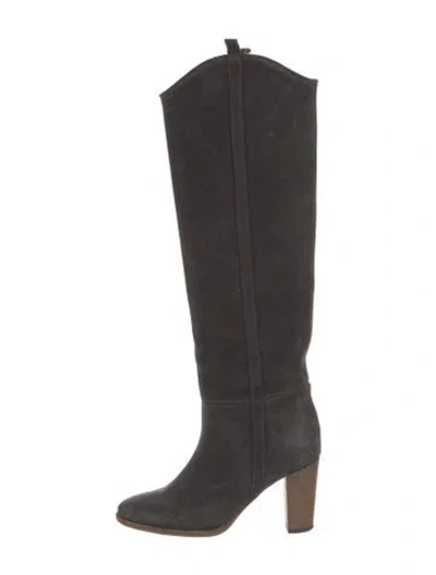 Pre-owned Isabel Marant Suede Boots In Green