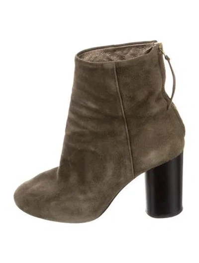 Pre-owned Isabel Marant Suede Boots In Green