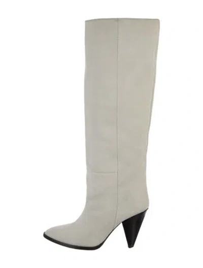 Pre-owned Isabel Marant Suede Boots In Grey