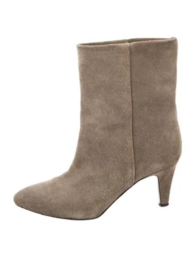 Pre-owned Isabel Marant Suede Boots In Grey