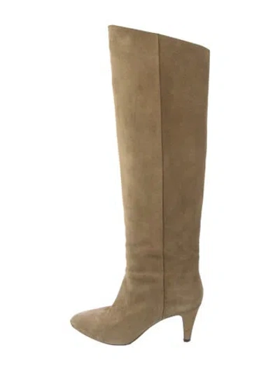 Pre-owned Isabel Marant Suede Boots In Neutral