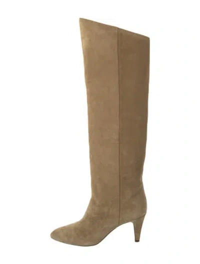 Pre-owned Isabel Marant Suede Boots In Neutral