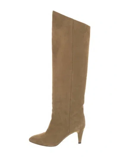 Pre-owned Isabel Marant Suede Boots In Neutral