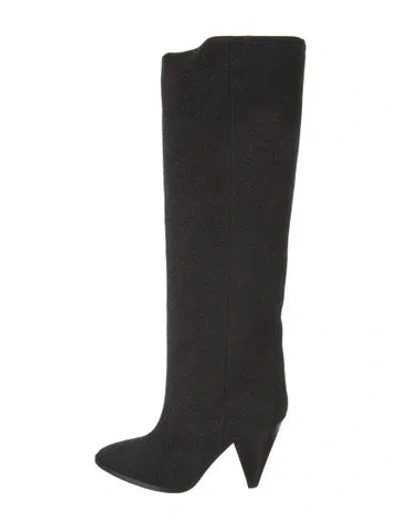 Pre-owned Isabel Marant Suede Boots W/ Tags In Black