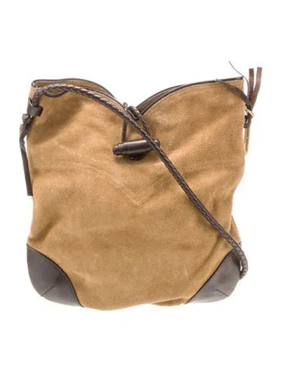 Pre-owned Isabel Marant Suede Bucket Bag In Brown