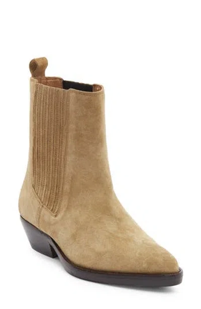 Isabel Marant Suede Chelsea Boot In Brown