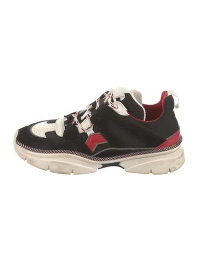 Pre-owned Isabel Marant Suede Chunky Sneakers In Multi