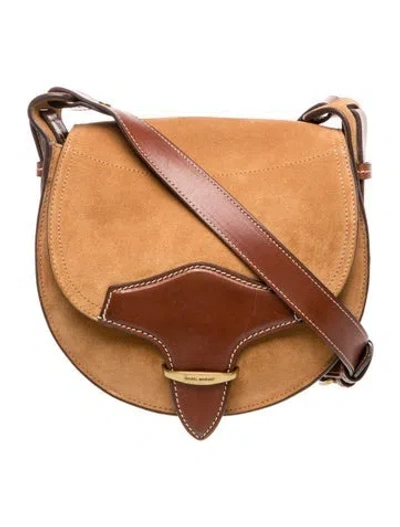 Pre-owned Isabel Marant Suede Crossbody Bag In Brown