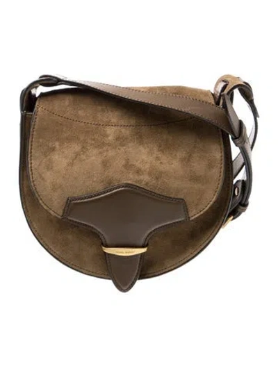 Pre-owned Isabel Marant Suede Crossbody Bag In Brown