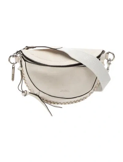 Pre-owned Isabel Marant Suede Crossbody Bag In Neutral