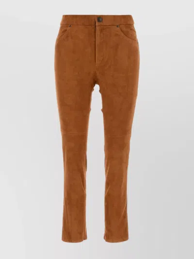 ISABEL MARANT SUEDE DOROTHEA PANT POCKETS LOOPS