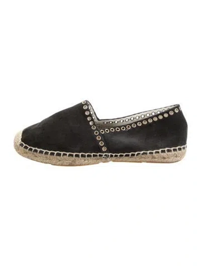 Pre-owned Isabel Marant Suede Espadrilles In Black