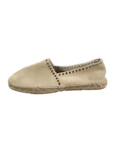 Pre-owned Isabel Marant Suede Espadrilles In Neutrals
