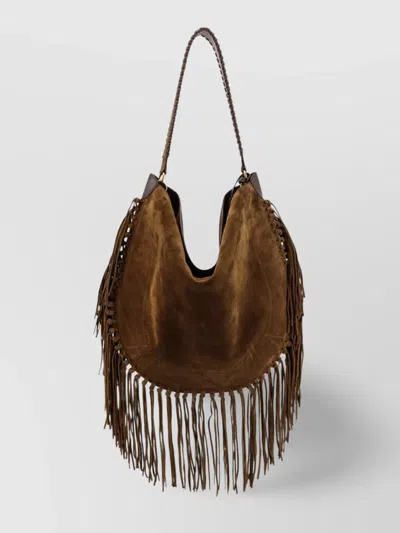 Isabel Marant Suede Fringed Tote Bag