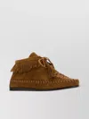 Isabel Marant Camel Suede Felsa Lace-up Shoes