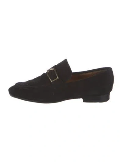 Pre-owned Isabel Marant Suede Loafers In Black