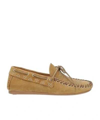 Isabel Marant Suede Loafers In Multi