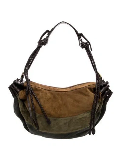 Pre-owned Isabel Marant Suede Maia Medium In Neutral