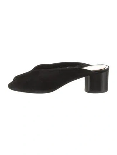Pre-owned Isabel Marant Suede Mules In Black