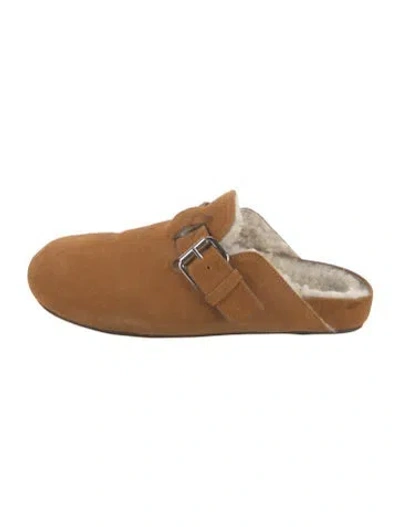 Pre-owned Isabel Marant Suede Mules In Brown