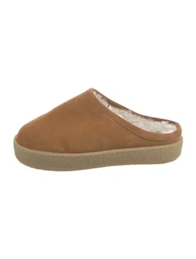 Pre-owned Isabel Marant Suede Mules In Brown