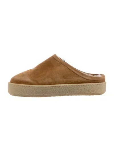 Pre-owned Isabel Marant Suede Mules In Brown