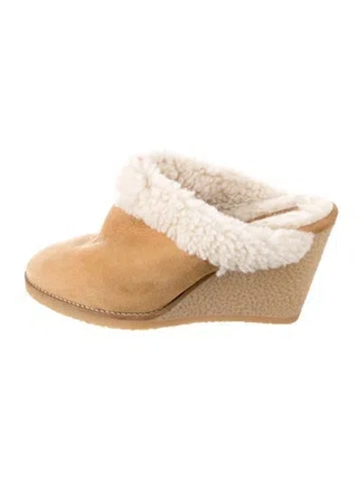 Pre-owned Isabel Marant Suede Mules In Brown