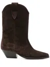 Isabel Marant Suede Pointed-toe Boots