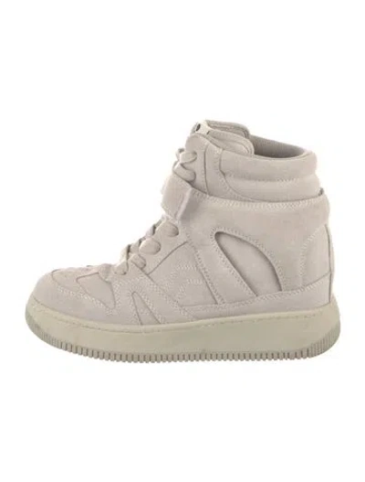 Pre-owned Isabel Marant Suede Pumps In Neutral