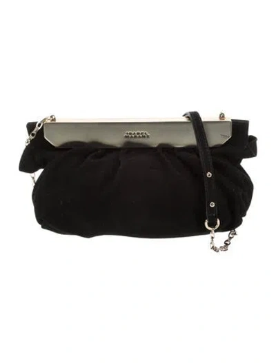 Pre-owned Isabel Marant Suede Shoulder Bag In Black