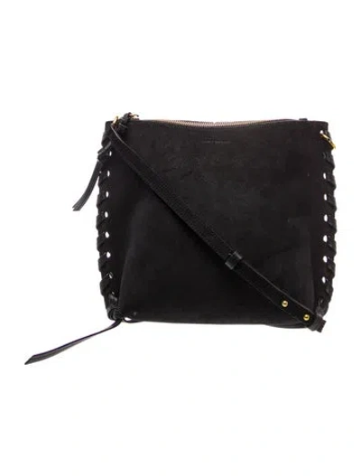 Pre-owned Isabel Marant Suede Shoulder Bag In Black