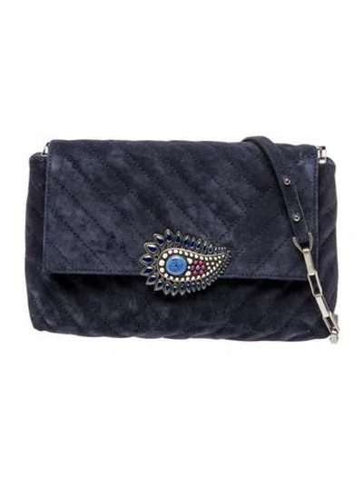 Pre-owned Isabel Marant Suede Shoulder Bag In Blue