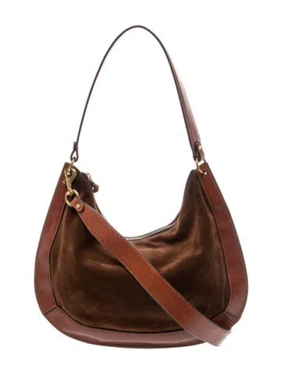 Pre-owned Isabel Marant Suede Shoulder Bag In Brown