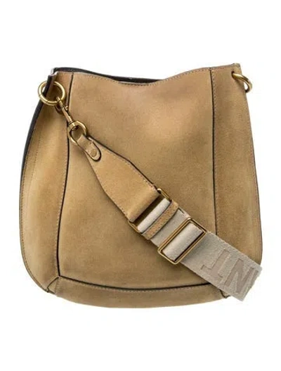 Pre-owned Isabel Marant Suede Shoulder Bag In Green