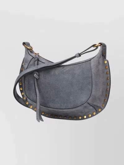 Isabel Marant Suede Shoulder Bag Studded Strap