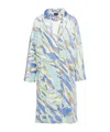 Isabel Marant Suede Single-breasted Coat In Multi