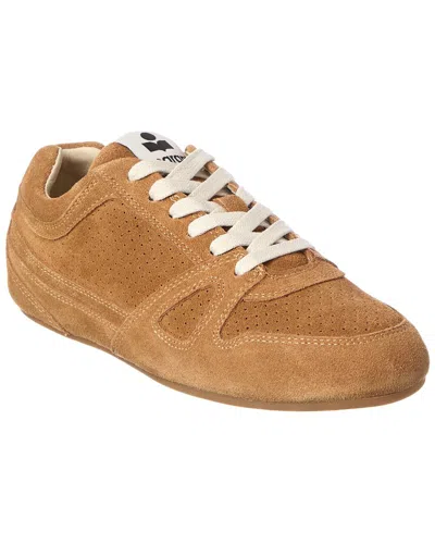 Isabel Marant Suede Sneaker In Animal Print