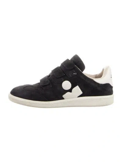 Pre-owned Isabel Marant Suede Sneakers In Black