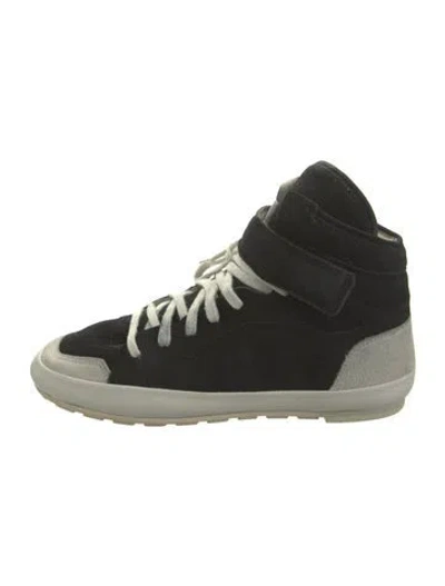 Pre-owned Isabel Marant Suede Sneakers In Black